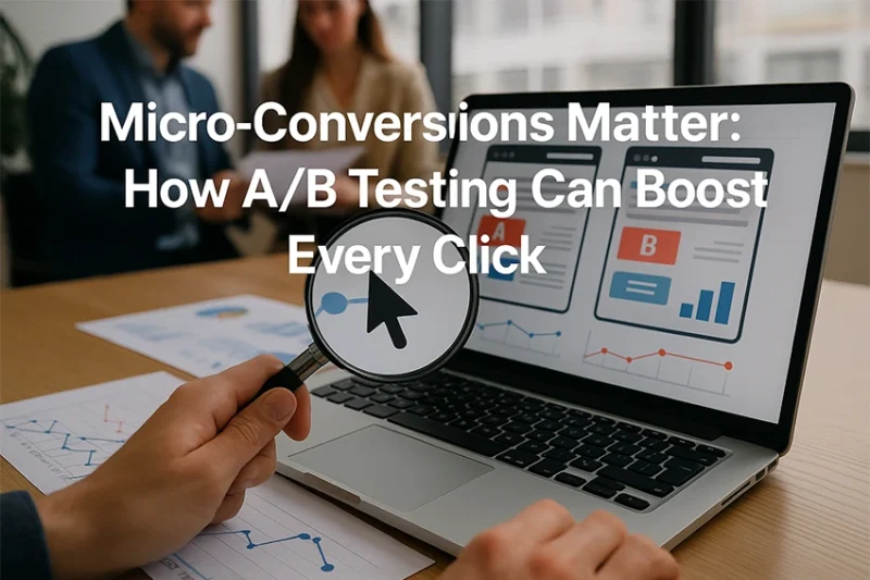 Micro-Conversions Matter: How A/B Testing Can Boost Every Click