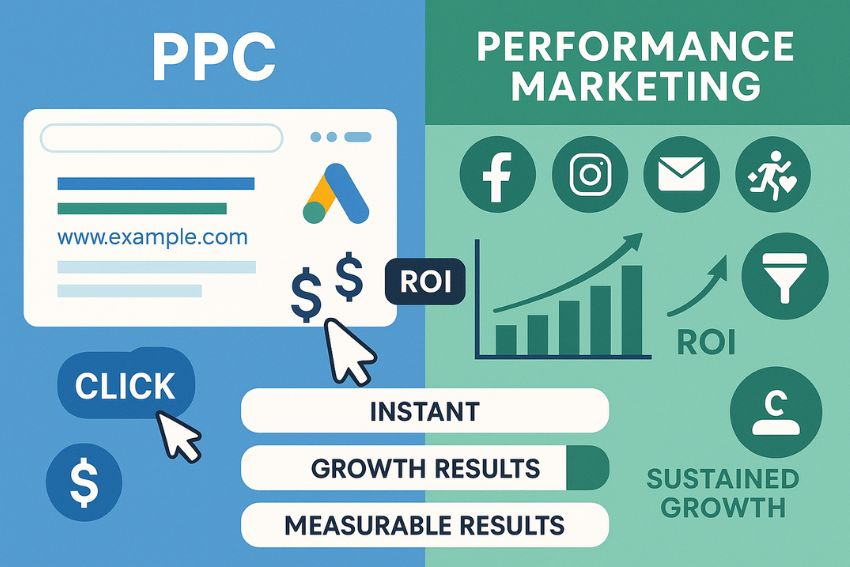 PPC vs. Performance Marketing: Which Drives More ROI?